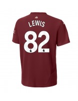 Manchester City Rico Lewis #82 Tredjedrakt 2024-25 Korte ermer